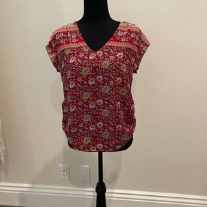 Anthropologie Tiny Mixed Media Top